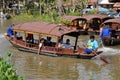Ayutthaya, Thailand: Boats at Floating Market