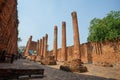 Famous Ruined Buddhism Church in Wat Thammikarat