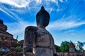 Ayutthaya, Thailand; July 3st 2018: Wat Mahathat in Ayutthaya Historical Park