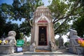 AYUTTHAYA, THAILAND- NOVEMBER 27, 2021: History Ancient Bangpain Royal Palace , Ayutthaya in Thailand