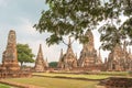 Wat Chaiwatthanaram the ancient buddhist temple in Ayutthaya historical park