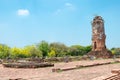 WAT LOKAYA SUTHA in Ayutthaya, Thailand. It is part of the World Heritage Site - Historic City of Ayutthaya