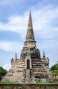 Ayutthaya (Thailand) Wat Phra Si Sanphet Royalty Free Stock Photo