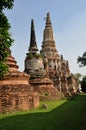 Ayutthaya, Thailand: Wat Putthai Saman Chedis