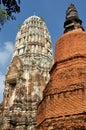 Ayutthaya, Thailand: Wat Ratcha Burana Royalty Free Stock Photo