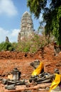 Ayutthaya, Thailand: Wat Ratcha Burana Royalty Free Stock Photo