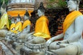 Ayutthaya, Thailand: Wat Yai Buddhas