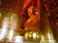 Ayutthaya Wat Phanan Choeng Royalty Free Stock Photo
