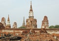 Ayutthaya - Wat Phra Sri Sanphet - Thailand Royalty Free Stock Photo