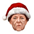 New Year Portrait of Angela Merkel