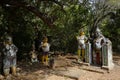 Ayyanar horse temple in Chettinad, India