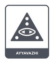 ayyavazhi icon in trendy design style. ayyavazhi icon isolated on white background. ayyavazhi vector icon simple and modern flat
