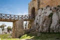 The ayyubid castle of Ajloun in northern Jordan, built in the 12th century, Middle East Royalty Free Stock Photo