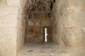 The ayyubid castle of Ajloun in northern Jordan, built in the 12th century, Middle East Royalty Free Stock Photo