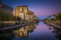 Az Canal in Scottsdale, Arizona Royalty Free Stock Photo