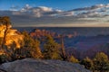 AZ-Grand Canyon-North Rim-Transept Trail Royalty Free Stock Photo