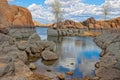 AZ-Granite Dells-Watson Lake Royalty Free Stock Photo
