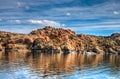 AZ-Prescott-Granite Dells-Watson Lake Royalty Free Stock Photo