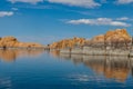 AZ-Prescott-Granite Dells-Watson Lake Royalty Free Stock Photo