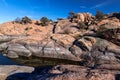 AZ-Prescott-Granite Dells-Willow Lake Royalty Free Stock Photo