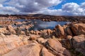 AZ-Prescott-Watson Lake-Granite Dells Royalty Free Stock Photo