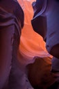 AZ-Upper Antelope Canyon Royalty Free Stock Photo