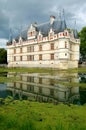 Azay Le Rideau Castle Royalty Free Stock Photo