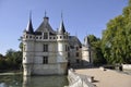 Azay-le-Rideau chateau Royalty Free Stock Photo