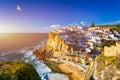 Azenhas do Mar is a seaside town in the municipality of Sintra, Portugal. Close to Lisboa. Azenhas do Mar white village, cliff and