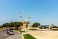 Azerbaijan, Baku, city center. The main attractions of the new city. Royalty Free Stock Photo