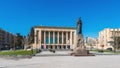 Building of the State National Drama Theater Royalty Free Stock Photo