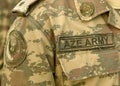 Azerbaijan military uniform. Azerbaijan Army