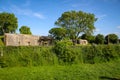 Azeville battery bunker. Normadia, France. German defensive location in the Second World War Royalty Free Stock Photo