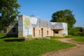 Azeville battery bunker. Normadia, France. German defensive location in the Second World War Royalty Free Stock Photo