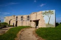 Azeville battery bunker. Normadia, France. German defensive location in the Second World War Royalty Free Stock Photo