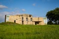 Azeville battery bunker. Normadia, France. German defensive location in the Second World War Royalty Free Stock Photo