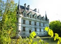 Azey-le-redeau chateau Royalty Free Stock Photo
