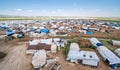 Refugee camp for syrian Royalty Free Stock Photo