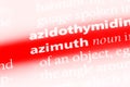 azimuth