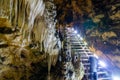 Azish or Azishskaya cave in Adigeya, Russia