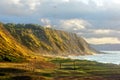 Azkorri beach in getxo Royalty Free Stock Photo