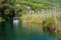 Azmak River in Akyaka District in Ula, Mugla, Turkey.