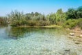 Azmak stream in Akyaka village in Turkey