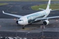 Azores Airlines CS-TRY parked at the apron of JoÃÂ£o Paulo II Air