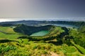 Azores amazing lpanoramic andscape Royalty Free Stock Photo