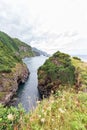 Azores Coastline Royalty Free Stock Photo