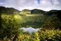 Azores: Green island Royalty Free Stock Photo