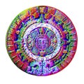 Aztec Calendar Royalty Free Stock Photo