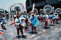 Aztec Dancers-Mexico City Royalty Free Stock Photo