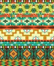 Aztec geometric seamless pattern